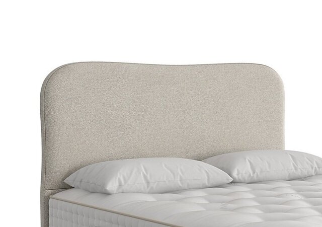 Vispring - Lennox Floor Standing Headboard - Super King - Boucle Stone