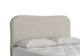 Vispring - Lennox Floor Standing Headboard - Super King - Boucle Stone