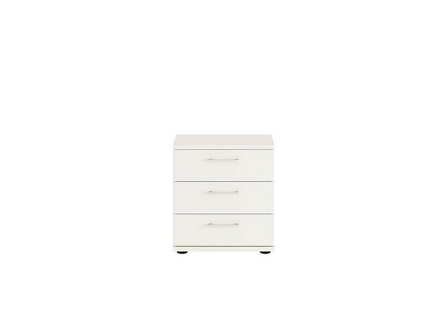 Wiemann - Oxford 3 Drawer Bedside Cabinet - White