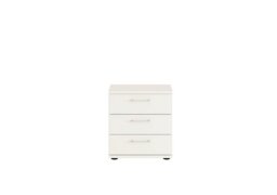 Wiemann - Oxford 3 Drawer Bedside Cabinet - White