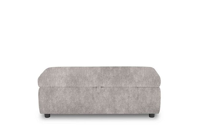 Stark 120cm Fabric Blanket Box - Grey - Bedroom Furniture - In Time for Christmas