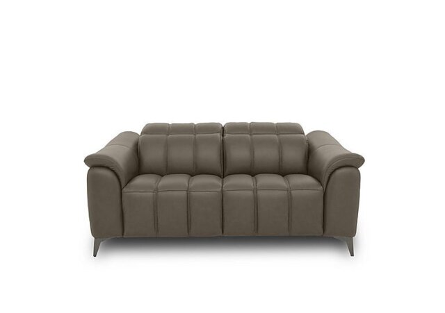 Angelo Leather 2 Seater Sofa - Natural Olive