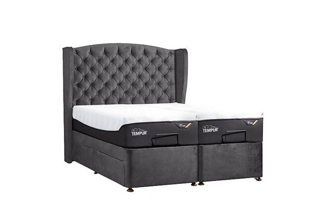 TEMPUR - Suffolk Adjustable Disc Divan Base - King Size