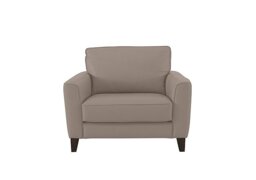 Ideal Home - Brondby NC Leather Cuddle Chair