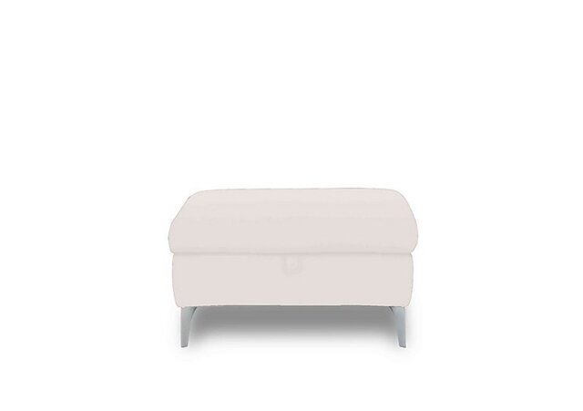 Vino Leather Storage Footstool - Cotton