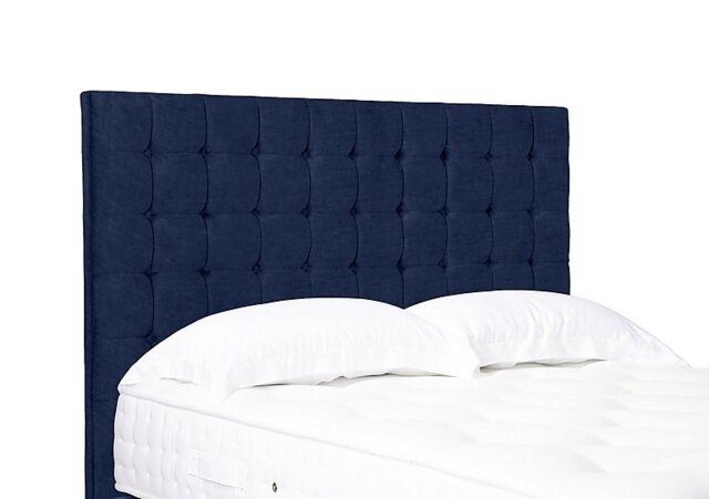 Artisan Collection Dot Medium Floor Standing Headboard - Single - Aston Navy