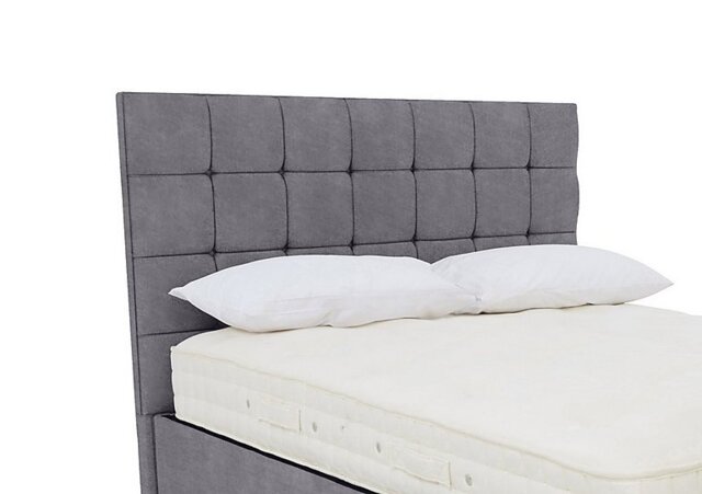 Artisan Collection Kaito Standard Floor Standing Headboard - Double - Aston Steel