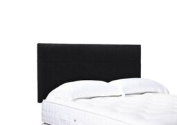 Artisan Collection Natsu Standard Strutted Headboard - Single - Plush Ebony
