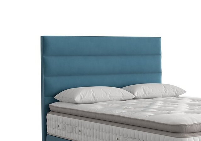 Vispring - Farleigh Floor Standing Headboard - Double - Plush Velvet Teal