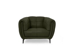 Ideal Home - Sienna NC Leather Chair - Oslo Pine