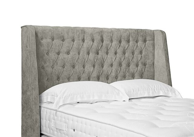 Artisan Collection Belgrave High Floor Standing Headboard - Double - Daytona Stone