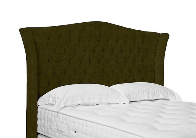 Artisan Collection Haven High Floor Standing Headboard - Super King - Khaki