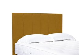 Artisan Collection Rhodes High Floor Standing Headboard - Small Double - Plush Corn