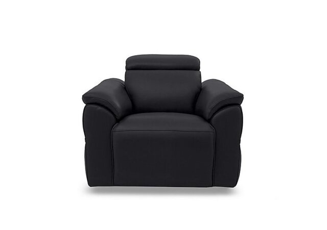 Dolomite Leather Chair with Power Recliner - Lavender