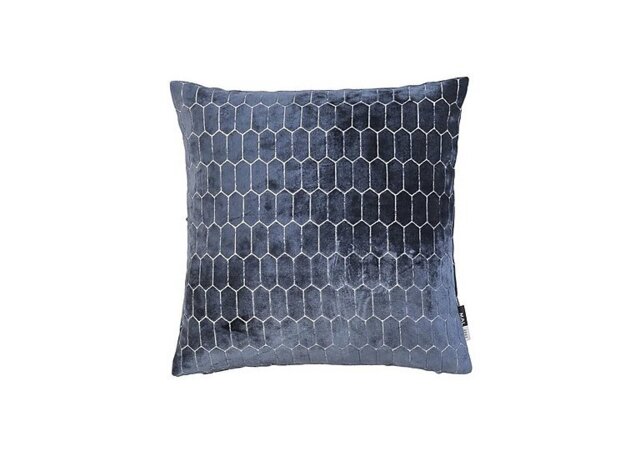 Honeycomb Small Cushion - Navy