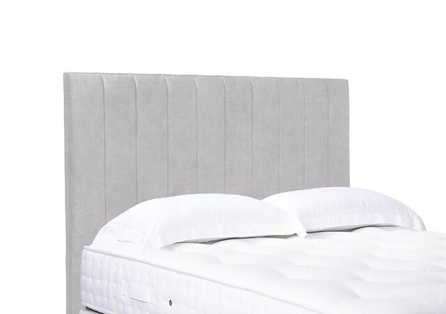 Artisan Collection Elyse High Floor Standing Headboard - Super King - Queens Pebble