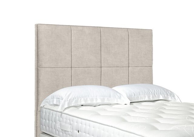 Artisan Collection Titan High Floor Standing Headboard - Single - Lace Ivory