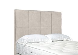 Artisan Collection Titan High Floor Standing Headboard - Single - Lace Ivory