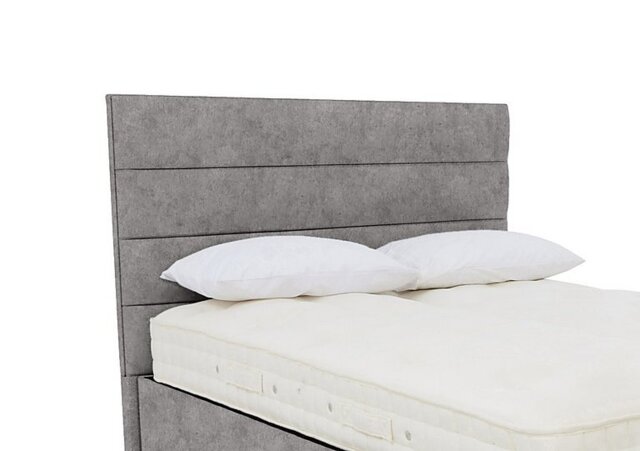 Artisan Collection Natsu Standard Floor Standing Headboard - Double - Daytona Silver