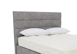 Artisan Collection Natsu Standard Floor Standing Headboard - Double - Daytona Silver