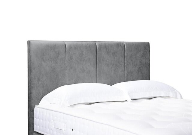 Artisan Collection Linear Standard Floor Standing Headboard - King Size - Daytona Silver