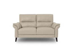 Winner 2 Seater Leather Sofa - Oyster