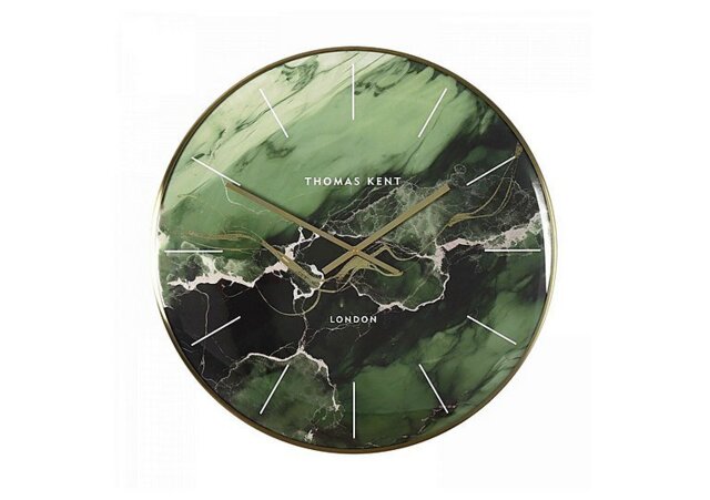 Oyster Wall Clock - Emerald Green