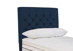 Sleepeezee - Bourbon Floor Standing Headboard - Single - Plush Navy