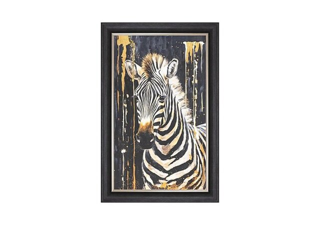 Ziggy Zebra Large Framed Picture