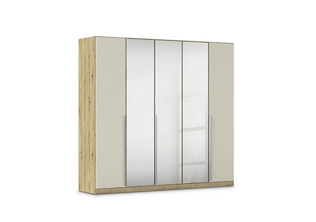 Rauch - Freja 226cm 5 Door Hinged Decor Wardrobe With Mirror Doors