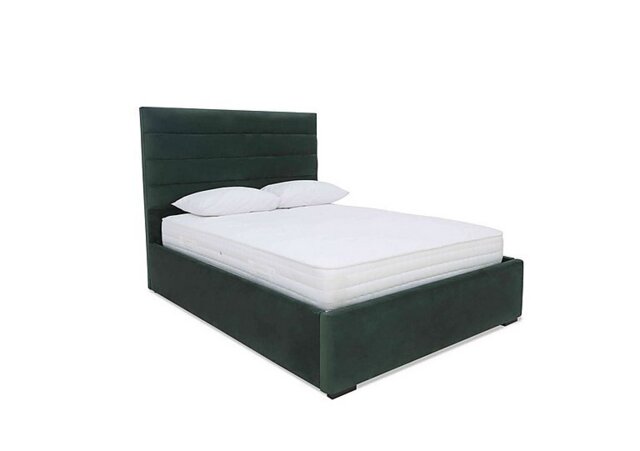 Sleep Story - Horizon Ottoman Bed Frame - Super King - Plush Emerald