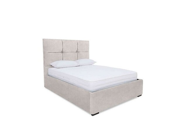 Sleep Story - Rubix Ottoman Bed Frame - Small Double - Lace Ivory