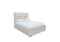 Sleep Story - Rubix Ottoman Bed Frame - Small Double - Lace Ivory