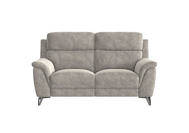 Contempo 2 Seater Fabric Power Recliner Sofa - Grey