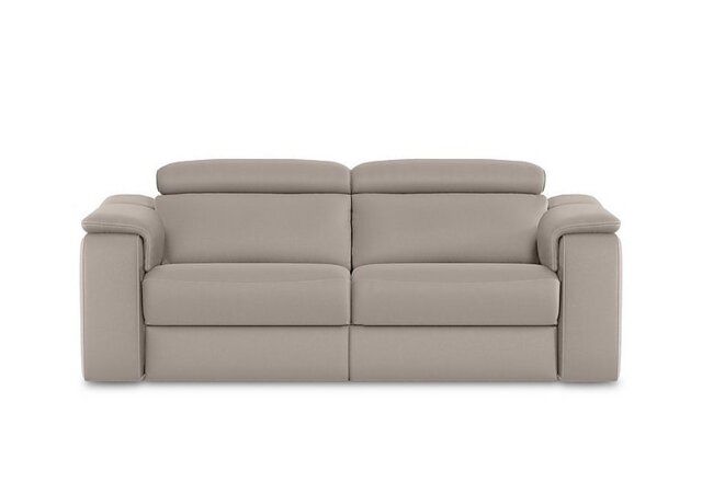 Nicoletti - Canto 3 Seater Leather Power Recliner Sofa with Power Headrests