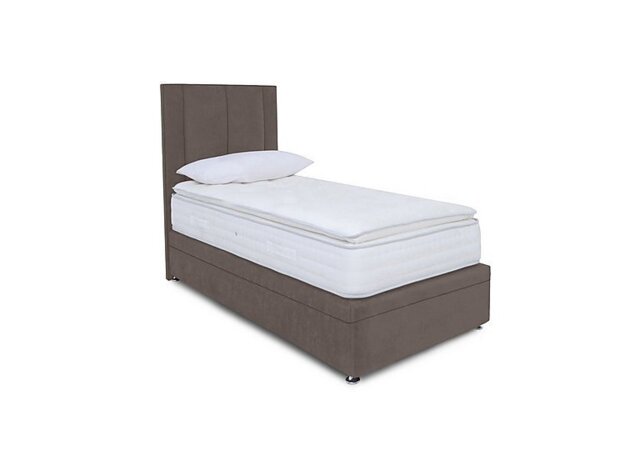 Sleep Story - Pocket Pillowtop Electric End Ottoman Divan Set - Single - Plush Mole