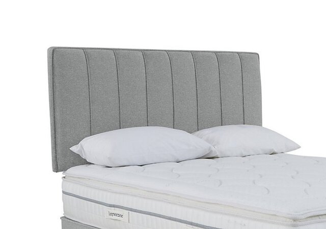 Sleepeezee - Daniel Strutted Headboard - Super King - Weave Taupe