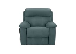 World of Leather - Moreno NC Leather Lift and Rise Chair - NC Lake Green