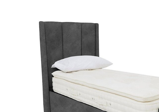 Artisan Collection Ryo High Floor Standing Headboard - Single - Dapple Mink