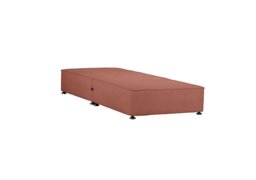Sleepeezee - Shallow Divan Base - Single - Burnt Orange