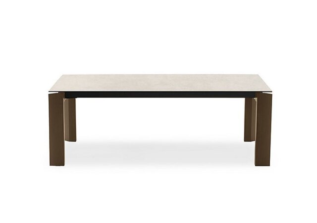 Connubia - Viola Extending Dining Table with Wooden Legs - 220-cm