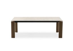 Connubia - Viola Extending Dining Table with Wooden Legs - 220-cm