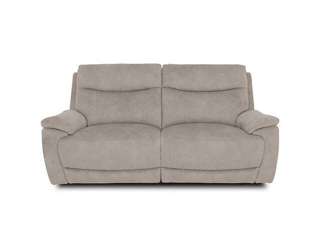 Sloane 3 Seater Fabric Power Recliner Sofa - Dexter Ivory