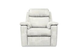 G Plan - Thornbury Fabric Power Recliner Chair - Lydia Blush