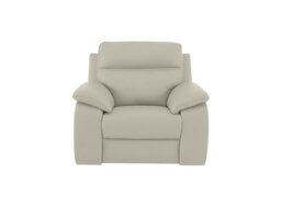 Nicoletti - Pepino Leather Armchair - Torello Ice