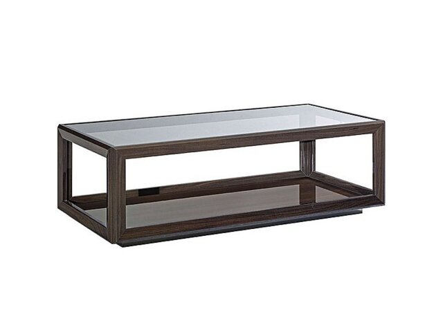 Palazzo Rectangular Coffee Table - Dark Walnut