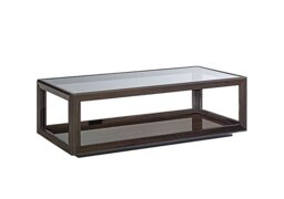Palazzo Rectangular Coffee Table - Dark Walnut