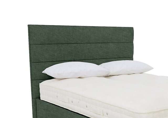 Artisan Collection Natsu Standard Floor Standing Headboard - Small Double - Tormaline Green