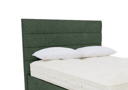 Artisan Collection Natsu Standard Floor Standing Headboard - Small Double - Tormaline Green