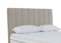 Sleepeezee - Daniel Floor Standing Headboard - Super King - Tweed Stone